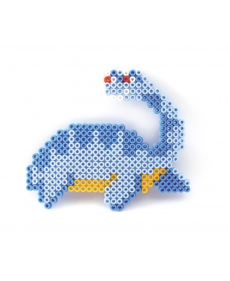 Ar gludekli sakausējama mozaīka PERLOU Dinozauri, 3000 pērlītes