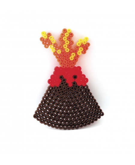 Ar gludekli sakausējama mozaīka PERLOU Dinozauri, 3000 pērlītes