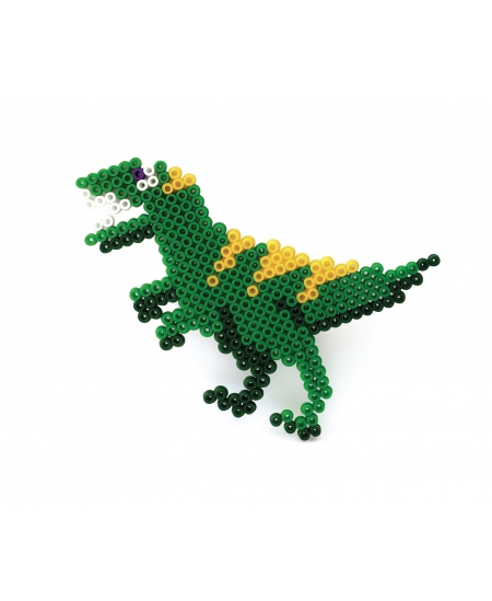 Ar gludekli sakausējama mozaīka PERLOU Dinozauri, 3000 pērlītes