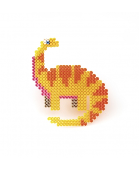 Ar gludekli sakausējama mozaīka PERLOU Dinozauri, 3000 pērlītes