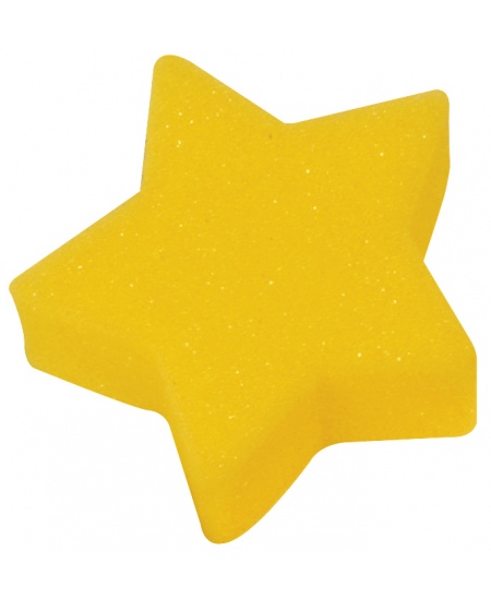 Sūkļa zīmogi krāsošanai GRAINE CREATIVE Zvaigznes un mēness, 50x50 mm, 6 gab.