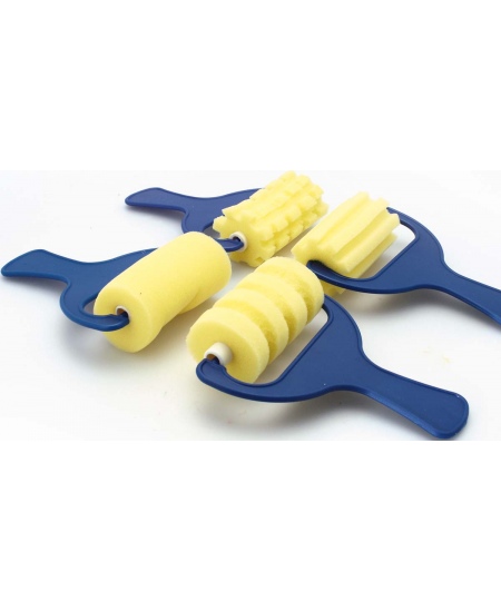 Krāsošanas rullīši no sūkļa GRAINE CREATIVE, 4 gab.