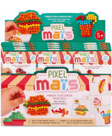 Magnētiņš no krāsainas kukurūzas GRAINE CREATIVE Ātrās uzkodas