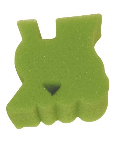 Sūkļa zīmogi krāsošanai GRAINE CREATIVE Dzīvnieki, 50x50 mm, 6 gab.