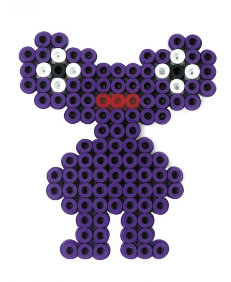 Ar gludekli sakausējama mozaīka PERLOU Monstriņi, 1000 pērlītes