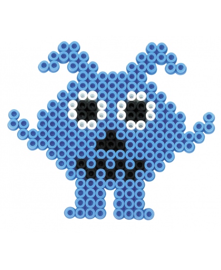 Ar gludekli sakausējama mozaīka PERLOU Monstriņi, 1000 pērlītes