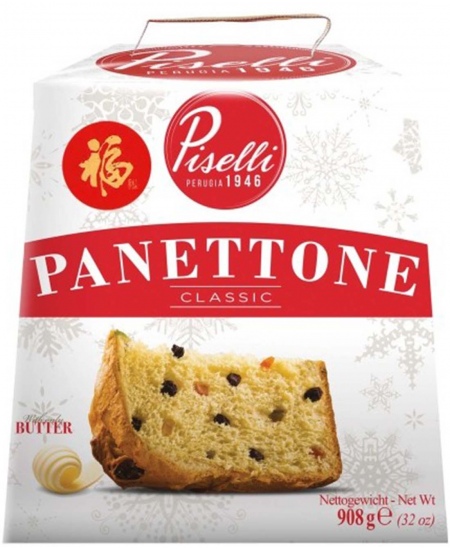 Kūka PISELLI Panettone Classico, 908 g