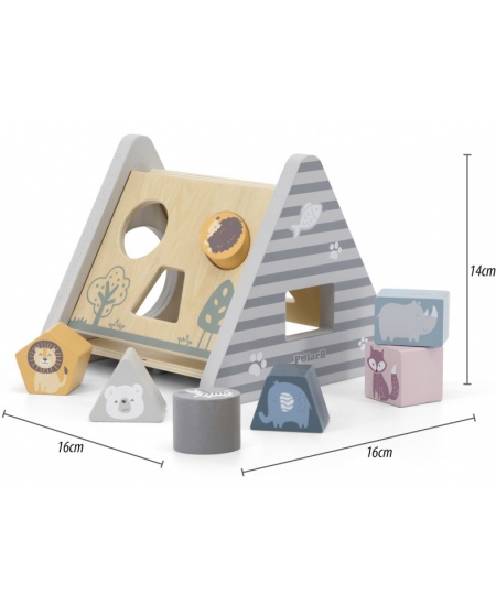 Koka šķirošanas un aprīkojuma spēle VIGA PolarB