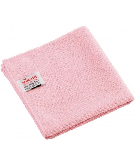Mikrošķiedras lupatiņa Vileda MicroTuff Base, rozā, gab.