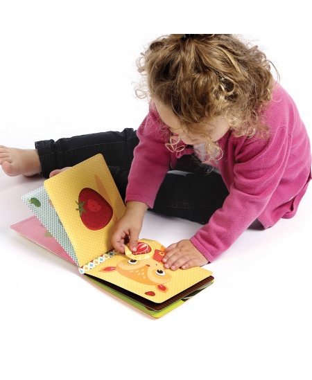 Izglītojoša grāmatiņa smaržu iepazīšanai LUDI Augļi