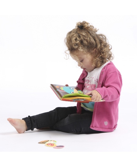 Izglītojoša grāmatiņa smaržu iepazīšanai LUDI Augļi