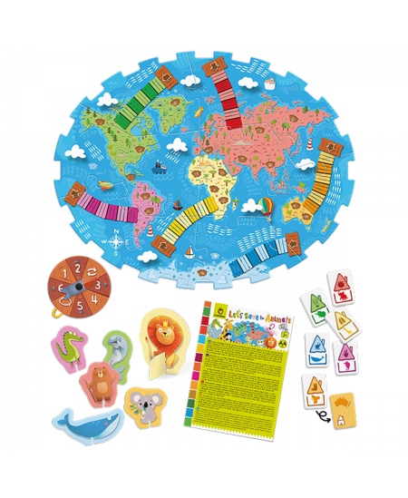 Galda spēle LUDATTICA Agenda 2030 Glābsim dzīvniekus!