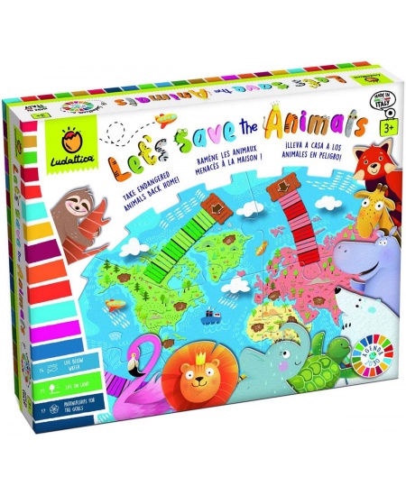Galda spēle LUDATTICA Agenda 2030 Glābsim dzīvniekus!