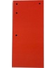 Sadalītāji dokumentiem SM-LT, 110x235 mm, 50gab, kartons, sarkani