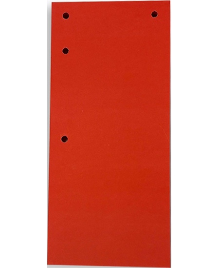 Sadalītāji dokumentiem SM-LT, 110x235 mm, 50gab, kartons, sarkani