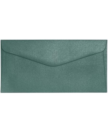 Aploksnes PEARL DL (E65), 110x220 mm, 10 gab., metalizētas zaļas
