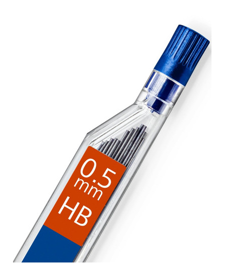 Grafīti automātiskajiem zīmuļiem STAEDTLER, 0,5 mm (HB), 12 gab.
