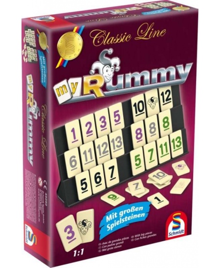 Klasiskā skaitīšanas spēle MY RUMMY