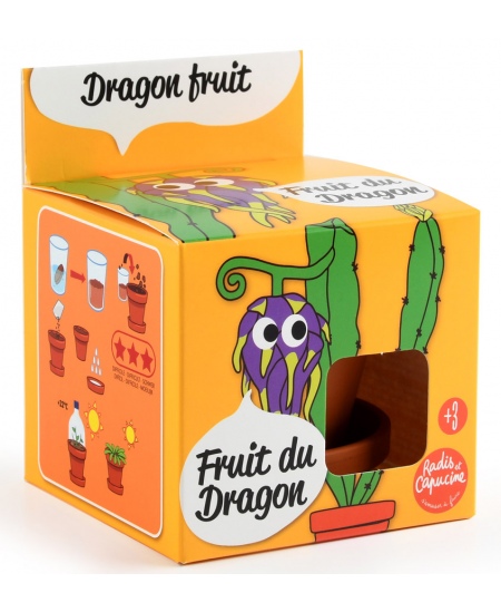 Audzēšanas komplekts bērniem RADIS et CAPUCINE Pūķa auglis