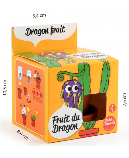 Audzēšanas komplekts bērniem RADIS et CAPUCINE Pūķa auglis