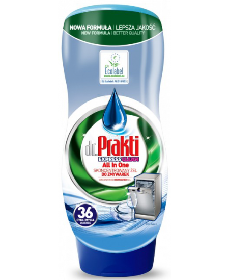 Gels trauku mazgājamajām mašīnām Dr. PRAKTI, 720 ml
