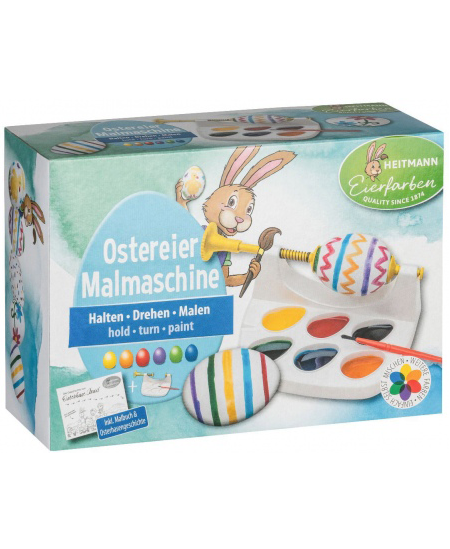 Olu krāsošanas ierīce mazajiem HEITMANN Turu, griežu, krāsoju
