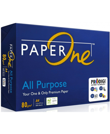 Papīrs PAPER ONE Universāls 80 g/m2, A4, 500 loksnes