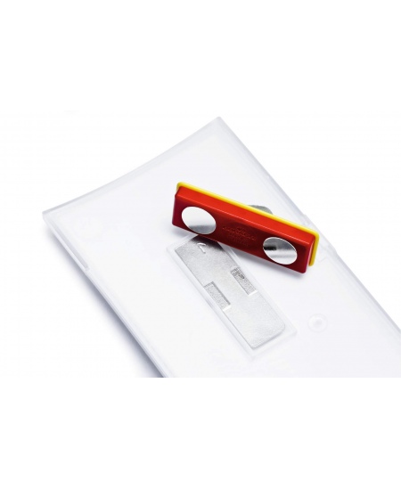 Vārda kartes futrālis DURABLE CLICK FOLD, 54x90 mm