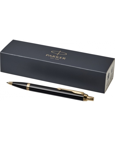Automātiska lodīšu pildspalva PARKER IM, melnas krāsas korpuss, zila