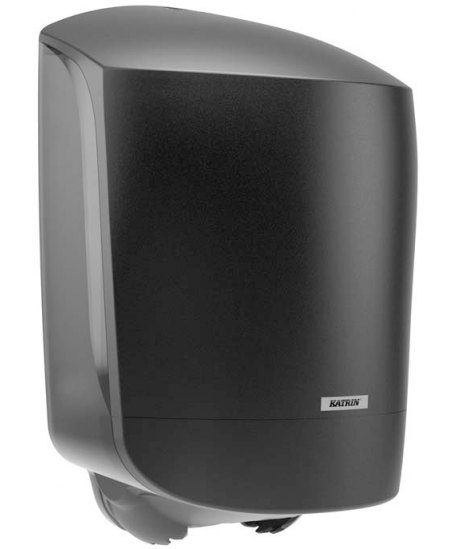 Papīra dvieļu turētājs KATRIN Inclusive centerfeed M, 82254, melns