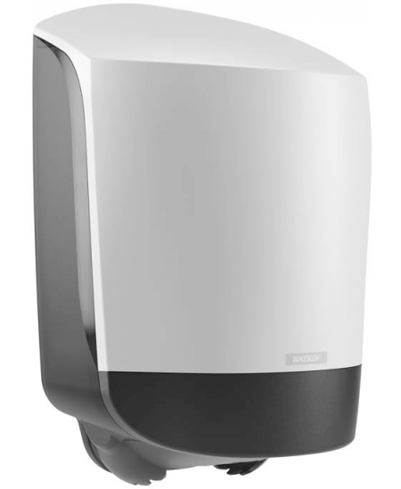 Papīra dvieļu turētājs KATRIN Inclusive centerfeed M, 82216, balts