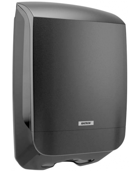 Papīra dvieļu lokšņu turētājs KATRIN Inclusive Hand Towel M, 77434, melns