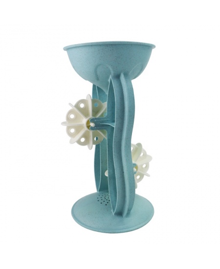 Smilšu komplekts ar griezuli un laistāmo kannu WOOPIE, 10 daļas