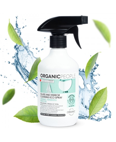 Ekoloģisks logu un spoguļu tīrīšanas līdzeklis ORGANIC PEOPLE, 500 ml