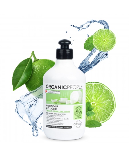 Ekoloģisks trauku mazgāšanas līdzeklis ORGANIC PEOPLE, 500 ml