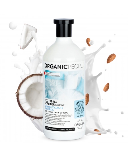 Audumu mīkstinātājs ORGANIC PEOPLE sensitive, 1 l