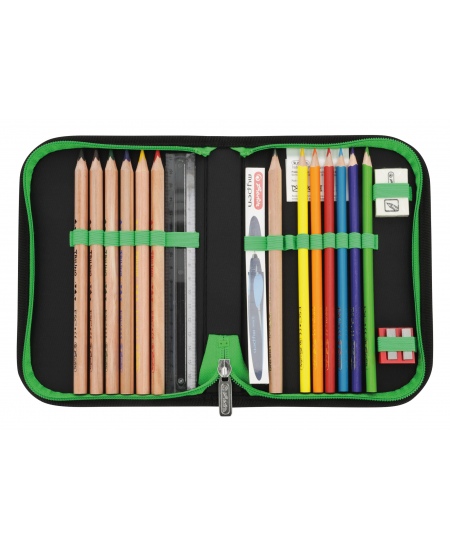 Mugursoma ar piederumiem HERLITZ SoftLight Plus Greenline Explorer