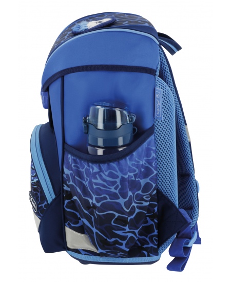 Mugursoma ar piederumiem HERLITZ UltraLight Plus Blue Shark