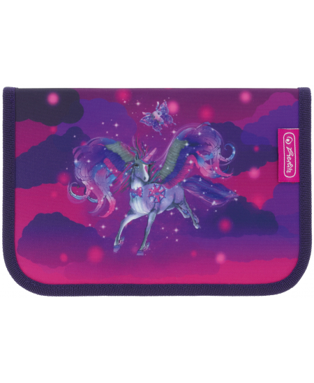 Penālis HERLITZ Magic Unicorn, viens nodalījums, pildīts