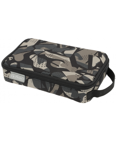 Penālis HERLITZ Camo Grey, viens nodalījums