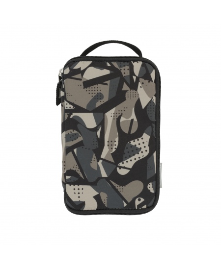 Penālis HERLITZ Camo Grey, viens nodalījums
