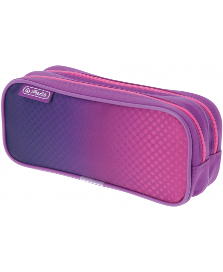 Penālis HERLITZ Dip Dye, violets, divi nodalījumi