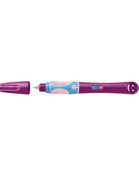 Tintes pildspalva PELIKAN Griffix-4, labročiem, Sweet Berry, blisterī