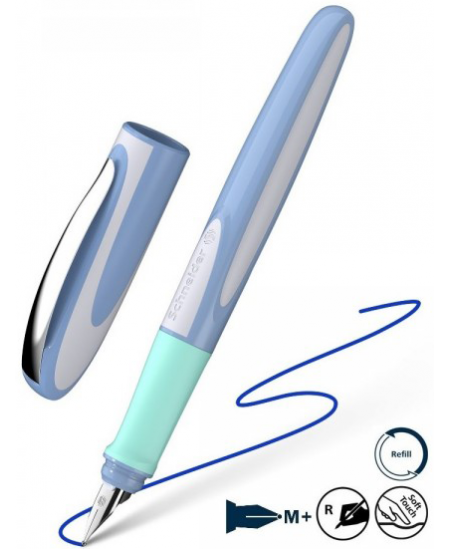 Tintes pildspalva SCHNEIDER Ray, labročiem, pelēkzaļš korpuss
