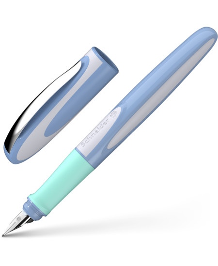 Tintes pildspalva SCHNEIDER Ray, kreiļiem, pelēkzaļš korpuss