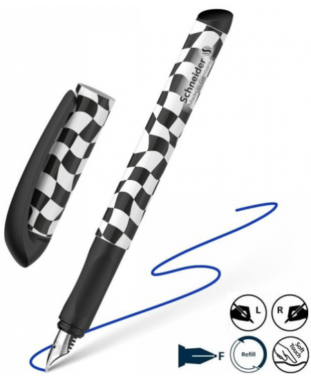Tintes pildspalva SCHNEIDER Voice, melnbalts korpuss