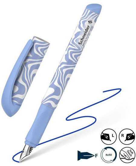 Tintes pildspalva SCHNEIDER Voice, zilganbalts korpuss