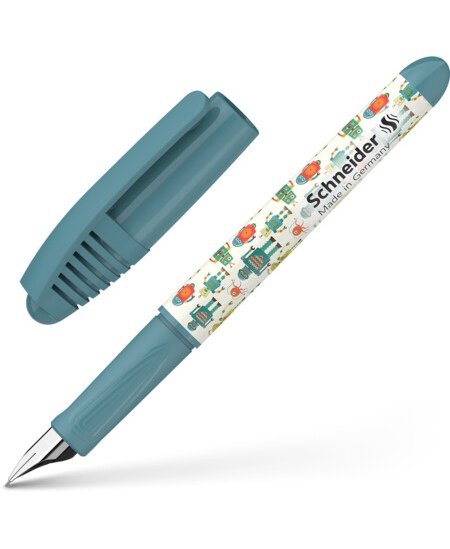 Tintes pildspalva SCHNEIDER Zippi Cool Robots, zils korpuss