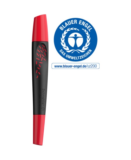 Pildspalva SCHNEIDER Breeze, sarkans/melns korpuss