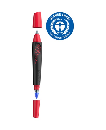 Pildspalva SCHNEIDER Breeze, sarkans/melns korpuss